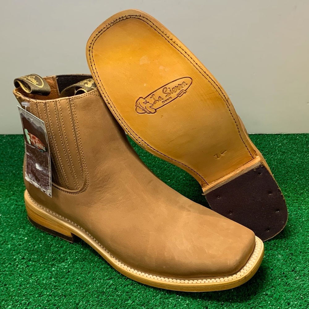 Women’s Western Rodeo Cowgirl Leather Half Boot Botin de Mujer Piel Genuina